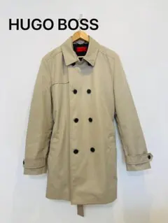 ★ HUGO BOSS ヒューゴボス トレンチ 厚手 中綿入り ベージュ ★