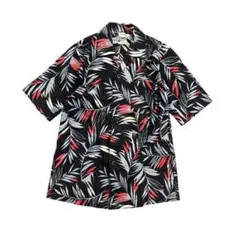 7SM2 oder made ヴィンテージ　開襟　総柄シャツ　古着usedのサムネイル
