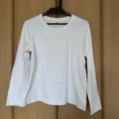 UNIQLO スムースストレッチコットンクルーネックT (L)