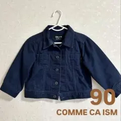 94. COMME CA ISM ネイビー ジャケット 90