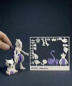 ポケモン コレクション – ポケモン ミュウツー フィギュア プラモデル風