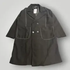 Marswort コート 黒 3XL チェスターコート レディース ダブル