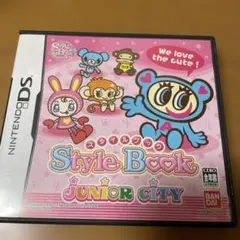 ニンテンドーDSソフト JUNIOR CITY style book