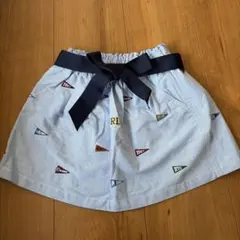 Polo Ralph Lauren 水色スカート 4T