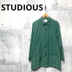 STUDIOUS ステュディオス メンズ スプリングコート ステンカラーコート