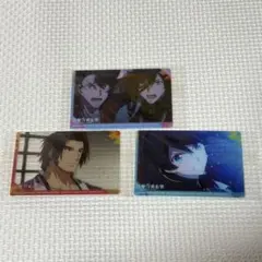 活劇刀剣乱舞　ウエハース　カード　3枚　セット