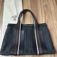 正規品 HERMES エルメス トロカホリゾンタル 美品 MM 黒 角擦れなし