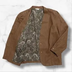 【creativesymphony】モッサノーカラージャケット アンゴラ 毛 L