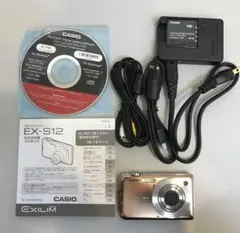 【簡易動作確認済】CASIO EXILIM EX-S12 コンデジ ブラウン 簡易動作確認済】CASIO EXILIM EX-S12 コンデジ ブラウン - メルカリ