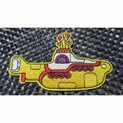 《LR黄潜水艦BT》音魂■萌え◆新品ビートルズ イエローサブマリン刺繍ワッペン