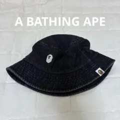A BATHING APE 黒ファーハット A BATHING APE 黒ファーハット A BATHING APE｜アベイシング