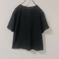 アーバンリサーチロッソ フラワーカットジャガードブラウス　レース