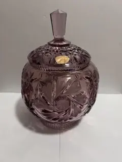 新品未使用　ボヘミアクリスタル チェコスロバキア製　花瓶　高さ約25cm 新品未使用 ボヘミアクリスタル チェコスロバキア製 花瓶 高さ約