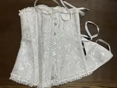 フィラエィシ　コルセット　Mサイズ　白