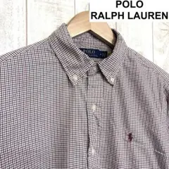 POLO RALPH LAUREN クラシックフィット チェック柄 長袖シャツ