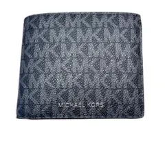 ☆新品タグ付き☆MICHAEL KORS 二つ折り財布 ブラック