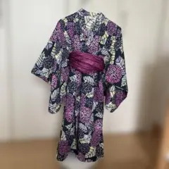 Petit main 浴衣　紫陽花　120
