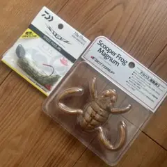 BOTTOMUP スクーパーフロッグマグナム　ダイワ フレックスジグ 10g