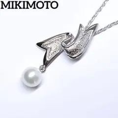 極美品✨ MIKIMOTO ミキモト パール ネックレス ロゴ 刻印 2282 - メルカリ