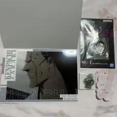 BLEACH ブリーチ ビジュアルポスター 更木剣八 メタルチャーム 銀城空吾