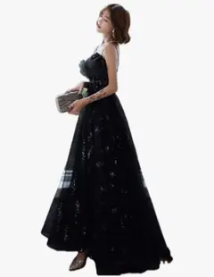 花嫁ドレス ブラックドレス