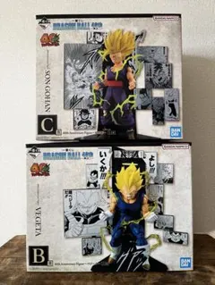 ドラゴンボール 一番くじ 40th 其之ニ ベジータ 孫悟飯 セット