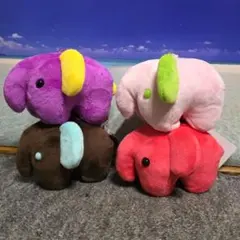 ドムドムハンバーガー ぬいぐるみポーチ 全種セットのサムネイル