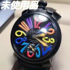 【未使用品】GaGa MILANO　マニュアーレ48MM　社外ベルト　手巻き式のサムネイル