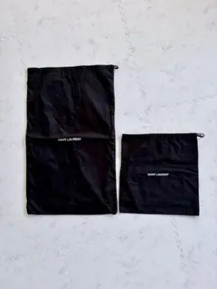 SAINT LAURENT ブラックショッパー2点セット