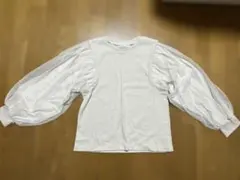 【美品】chocol raffine robe／バルーン袖／長袖／ピンクベージュのサムネイル