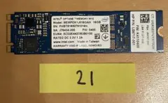 21 Intel Optane Memory M10 16GB 本体のサムネイル