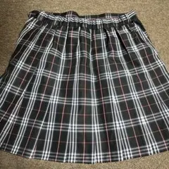 wego チェックプリーツスカート