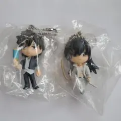 べるぜバブ でふぉめmini　男鹿辰巳 邦枝葵 フィギュアキーホルダー