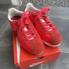 ナイキ赤スニーカー/ CLASSIC CORTEZ NYLON