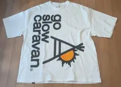 goslowcaravan ドデカLOGO BIGTEE　ゴースローキャラバンのサムネイル