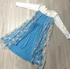 ディズニー　アナ雪　エルサ　ワンピース