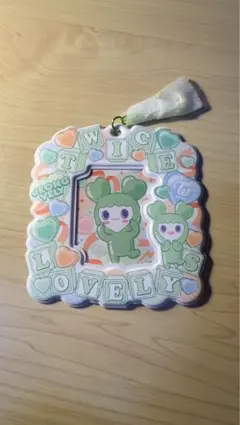 TWICE フレーム型キーホルダー カードケース ジョンヨン JEONGYEON