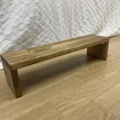 【折りたたみコの字ラック横幅45cm M】ダークウォルナット