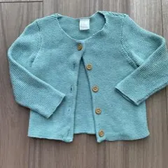 H&M カーディガン　ミントグリーン