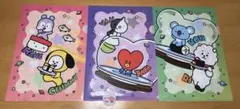 BT21 くら寿司 クリアファイル 缶バッジ
