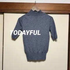 完売品✨todayful Halfsleeve Highgauge Knitのサムネイル