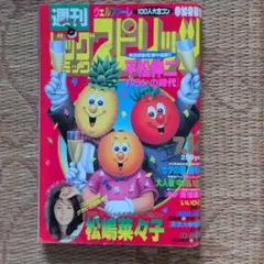週刊ビッグコミックスピリッツ 1987年 4月20日号 めぞん一刻最終回