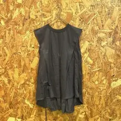 BEAMS HEART ミニワンピース フレア チャコール レディース F