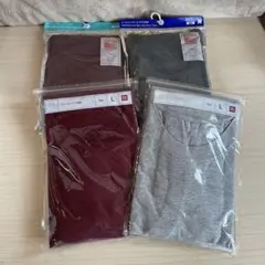 ユニクロ　ヒートテック・クルーネック　ノースリーブTシャツ　まとめ売り