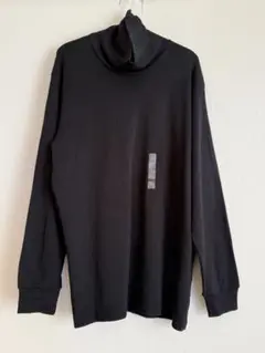 タグ付き未使用品　ユニクロ　ソフトタッチタートルネックT（長袖）サイズXL