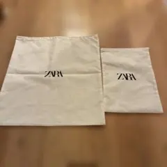 m*y様 ZARA 巾着袋 大・小　2点セット