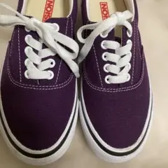 VISION STREET WEARスニーカー パープル キャンバスのサムネイル