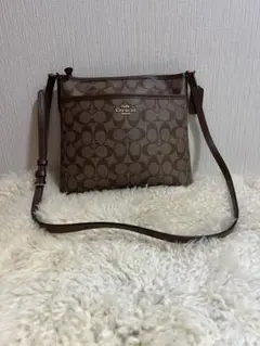 良品✨️】COACH トートバッグ シグネチャー F34104 ダークブラウン