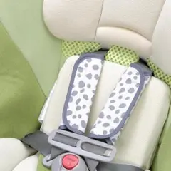 ベビーカー ベルトカバー ダルメシアン グレーのサムネイル