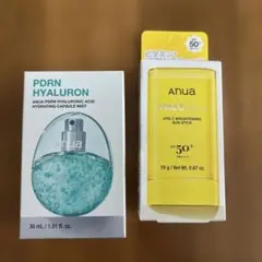 【新品・未開封】 Anua PDRNミスト ビタC UVサンスティック